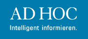 Logo AD HOC PR GmbH