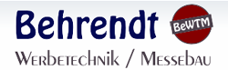 Logo Behrendt Werbetechnik / Messebau