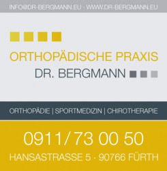 Logo Orthopädische Praxis Dr. Bergmann