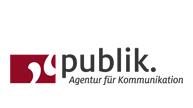 Logo Publik. Agentur für Kommunikation