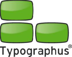 Logo Typographus GmbH - Die Aufkleber Druckerei