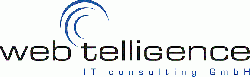 Logo webtelligence IT consulting GmbH