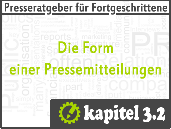 Form Pressemitteilung