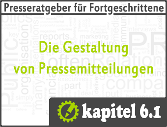 Gestaltung Pressemitteilung