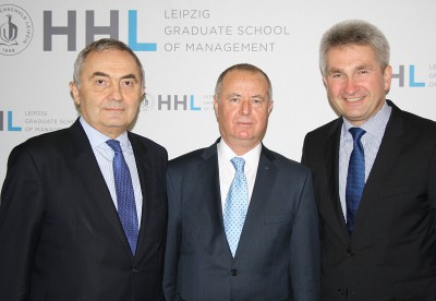 HHL Leipzig Graduate School of Management besiegelt Zusammenarbeit mit rumänischer Wirtschaftsuniversität