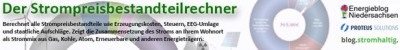 Erster Online-Strompreisrechner zeigt alle Steuern, Umlagen und Aufschläge sowie Energiemix