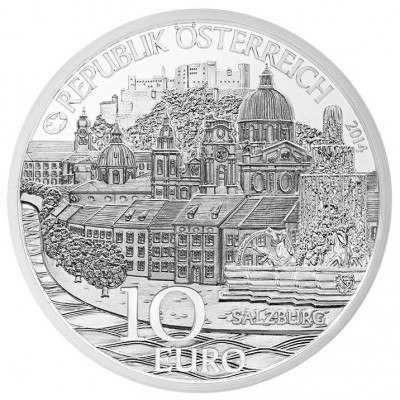  die Salzburg Münze aus Silber ist da