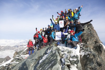 Benefiz-Bergtour der Österreichischen Lotterien: Gipfelsturm auf den Großglockner