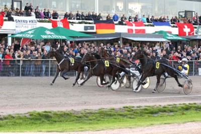 Grand Prix Meeting 2014: Drei Tage internationaler Trabrennsport in Hamburg