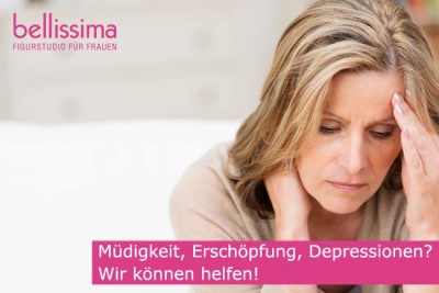 Müdigkeit, Erschöpfung, Depressionen? - belissima Figurstudio kann helfen!