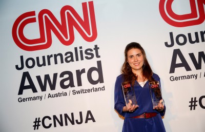 CNN Journalist Award 2015: DRadio Wissen Autorin Stephanie Doetzer gewinnt mit persönlicher Syrien-Geschichte