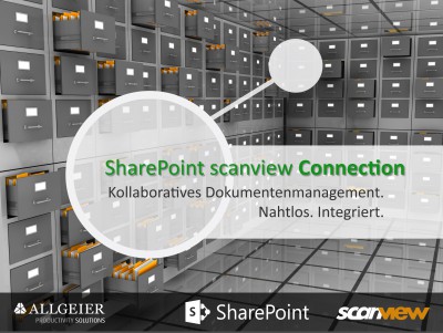 Intelligentes Dokumentenmanagement mit der SharePoint  scanview® Connection