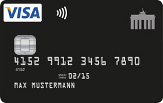 Visa Kreditkarte mit Kreditrahmen trotz grenzwertiger Bonität