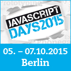Die JavaScript Days 2015