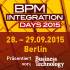Die BPM & Integration Days 2015