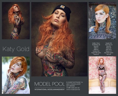 Models mit Tattoos - gefragt wie noch nie und bei  der Modelagentur Model Pool