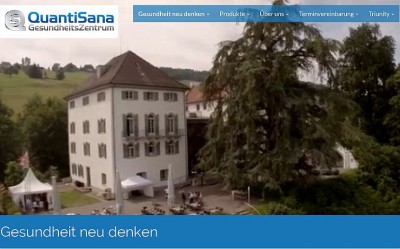 Neuer Internetauftritt: QuantiSana.ch