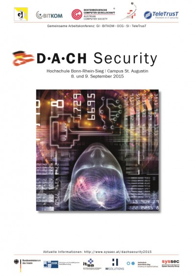 D·A·CH Security 2015 - Hochschule Bonn-Rhein-Sieg | 8. und 9. September