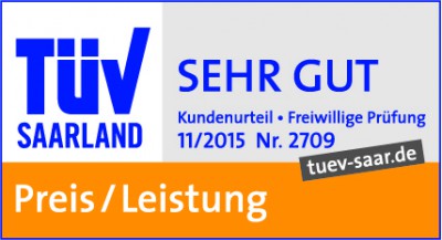 Erneute TÜV-Auszeichnung für Rollrasen Online-Versender