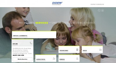 Web-Relaunch bei der GGEW AG