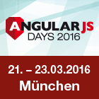 Die AngularJS Days 2016