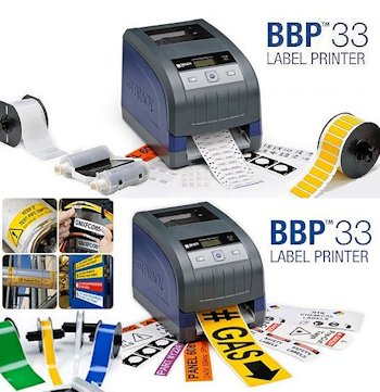 Vielseitiger Etikettendrucker - Multitalent Brady BBP33
