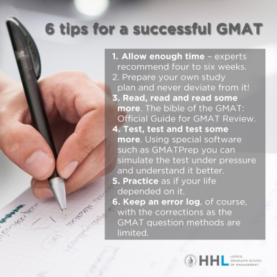 You Can Do It! Tips for a successful GMAT