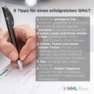 Du kannst es schaffen! Tipps für einen erfolgreichen GMAT