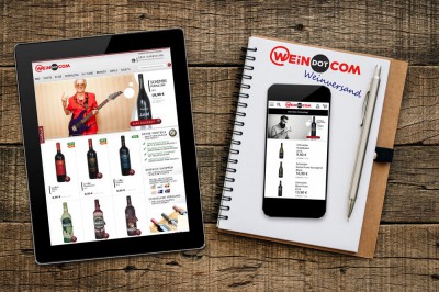 WEiNDOTCOM Weinversand launcht mobile Shopversion optimiert für iPhone & Co.: