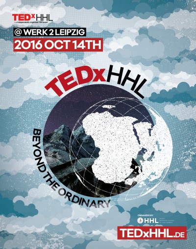 TEDxHHL with 3M and IBM in Leipzig/Germany on October 14, 2016