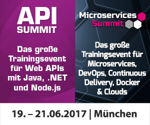 API Summit und Microservices Summit finden erstmals zusammen statt