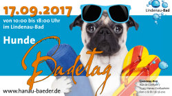 3. Hanauer Hundebadetag am 17.9.2017 im Lindenaubad Hanau-GroÃŸauheim