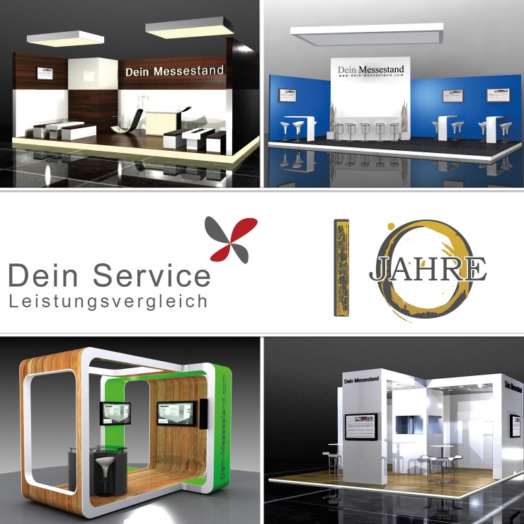 Messebau, Ladenbau und Messepersonal  10 Jahre Dein Service GmbH