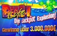 Beach Life Jackpot über 3 Mio