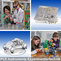 Experimentiertechnik ist ein neuer Bereich im Sortiment der PCE Deutschland GmbH