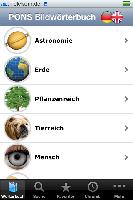 App der Woche bei iTunes: Ein Bild für jedes Wort - die neue Bildwörterbuch-App für Deutsch und Englisch von PONS