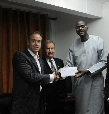 Jonas Köller: S&K Gruppe unterstützt Bestrebungen für Frieden und Wohlstand in Gambia