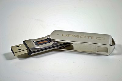 Fingerabdruck USB-Speicher: uProtect³