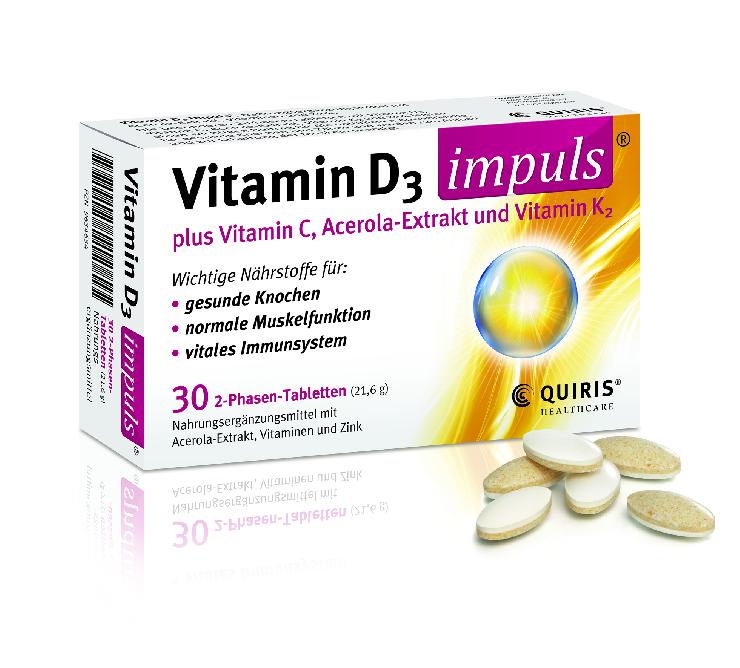 Neu in der Apotheke: Vitamin D3 Impuls