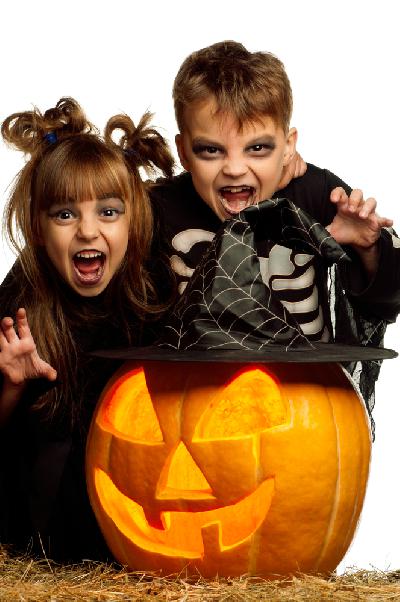 Halloween-Feiern stehen vor der Tür