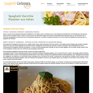 Spaghetti & Co. Eine unendliche Geschichte.