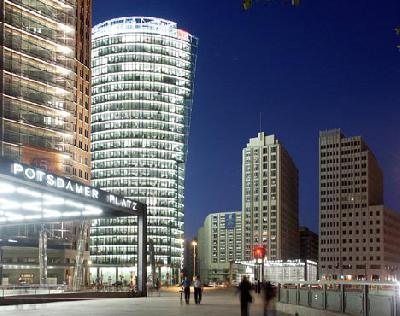 Der Potsdamer Platz Publikumsmagnet  für Touristen