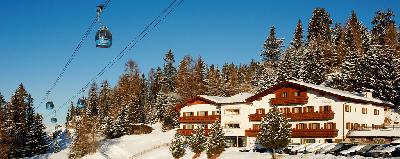 Das Hotel Schmung auf der Seiser Alm