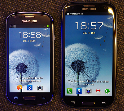 Galaxy S3 Mini- Samsung kann auch kleiner