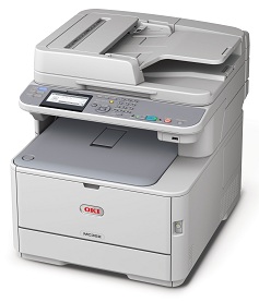 Ein echter Alleskönner für Kleingewerbe und Mittelstand: der Multifunktionsdrucker OKI MC352dn mit Toner
