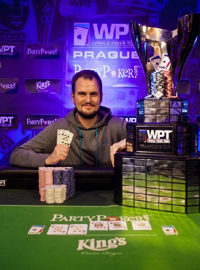 PartyPoker Pro Bodo Sbrzesny wird Dritter bei WPT Prag