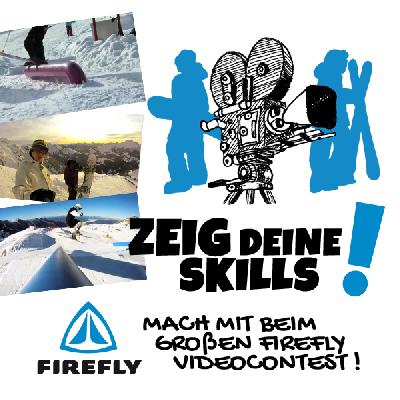 Firefly startet einen Video-Contest für Freeskier und Snowboarder