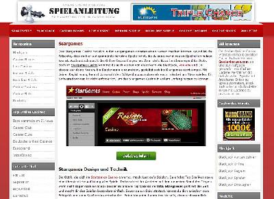 Stargames - ein Casino unter der Lupe