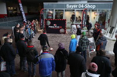 Sponsorentag bei Bayer 04 Leverkusen ein voller Erfolg für Primus-Print.de