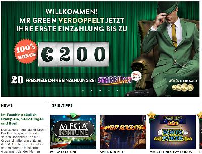 MR GREEN voll im Trend